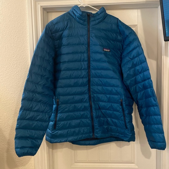 Patagonia men’s down puffer jacket - Picture 1 of 5